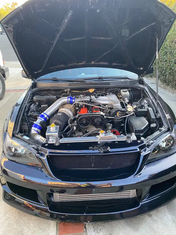 Turbo engine bay build